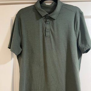 Men's lululemon polo - olive green size large